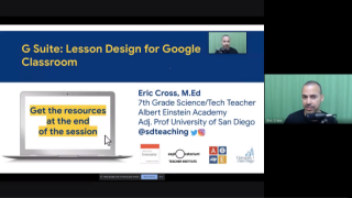 G Suite: Lesson Design for Google Classroom